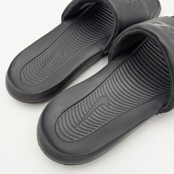 Nike Victori One Men's Everyday Slide Sandals Logo Black Size US11 EU45 - Picture 12 of 13